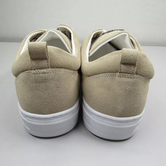 NEW MARTIN VALEN Low Top Suede Sneakers Size 13 Comfort Beige Round-Toe Casual - Picture 6 of 9